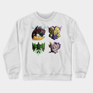 The Fated Four | Monster Hunter Crewneck Sweatshirt